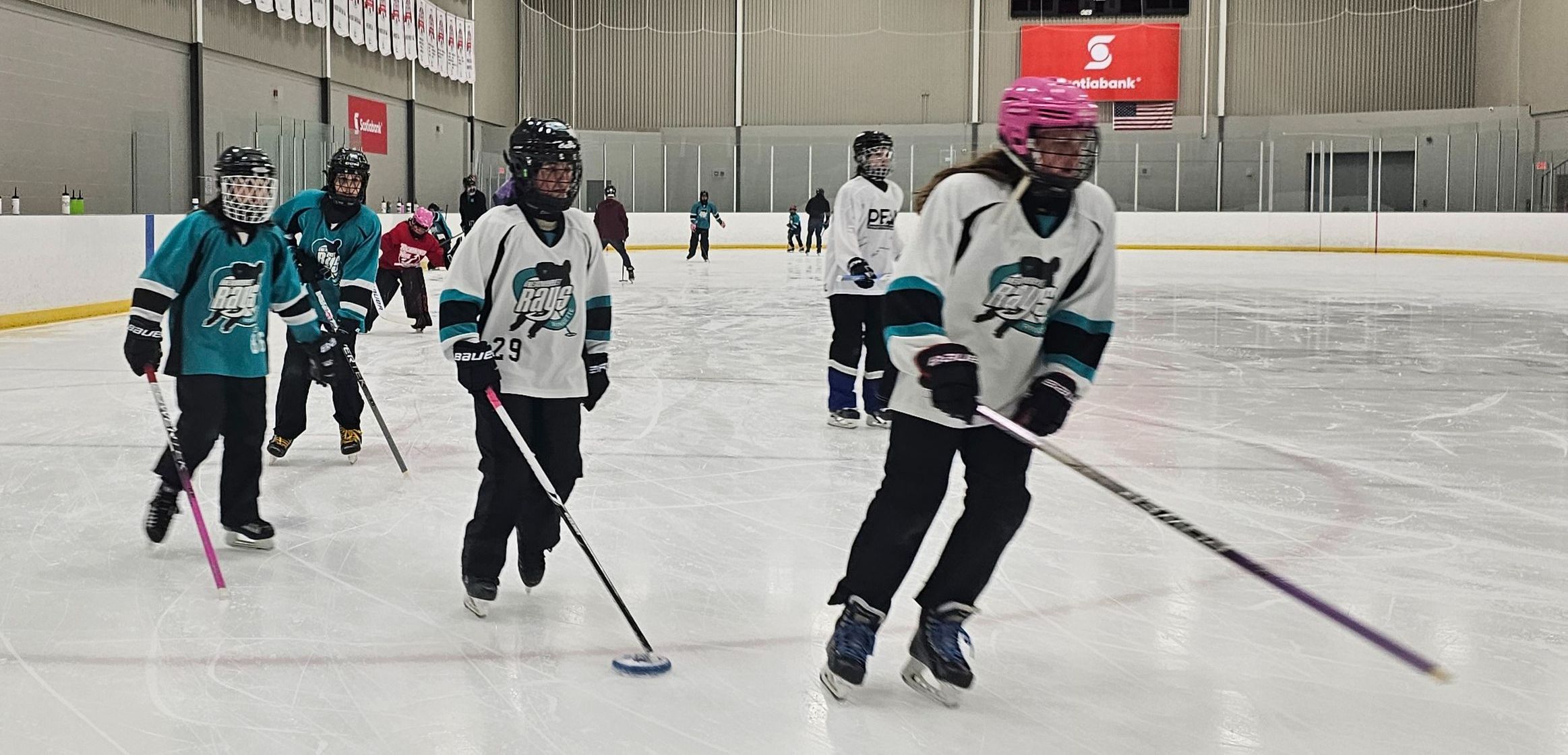 Ringette player drill development
