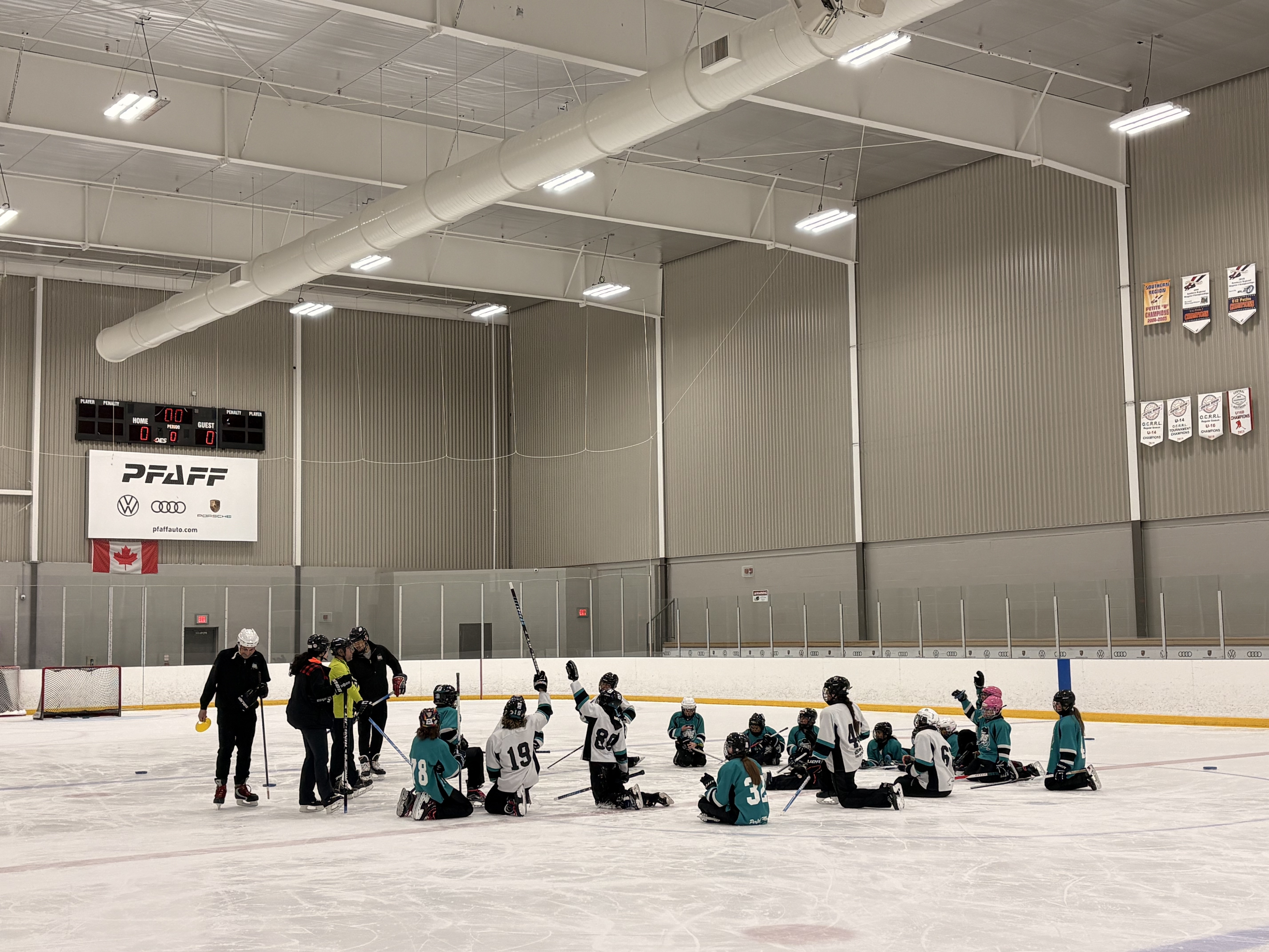 Ringette Practice